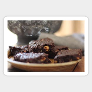 Chocolate Hazelnut Brownies Sticker